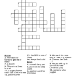 Words With The Soft 'G' Sound (G, J, Ge And Dge) Crossword   Wordmint Inside We Need A Little Christmas Musical Crossword