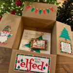 You'Ve Been Elfed Care Package Printables   Sunshine And Rainy Days Intended For Sweet Treat In A Christmas Poem Crossword Clue