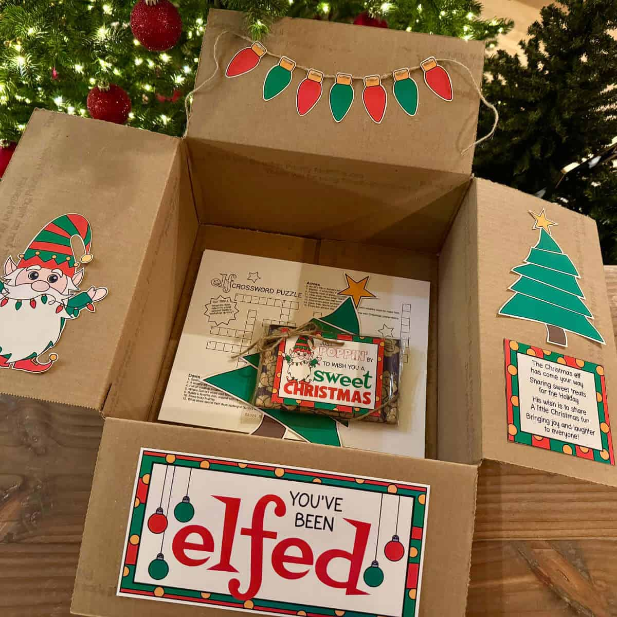 youve been elfed care package printables sunshine and rainy days intended for sweet treat in a christmas poem crossword clue You'Ve Been Elfed Care Package Printables - Sunshine And Rainy Days intended for Sweet Treat In A Christmas Poem Crossword Clue